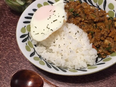 水を使わない♪野菜いっぱいキーマカレー